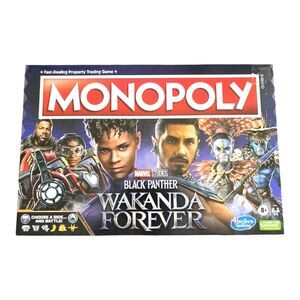 MONOPOLY Marvel Studio's Black Panther Wakanda Forever Edition Board Game New